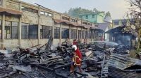 SDN 002 Loa Janan yang hangus terbakar. (Istimewa)