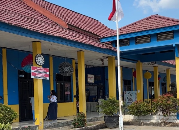SMP Negeri 3 Tenggarong, Kamis (6/8/2026) (Rizki/Lingkarkaltim)