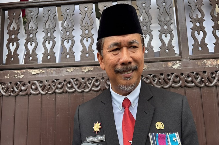 Sekretaris Kabupaten, Sunggono, Selasa (18/8/2026) (Rizki/Lingkarkaltim)