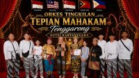 Orkes Tepian Tingkilan Tepian Mahakam asal Tenggarong, Selasa (4/8/26). (Doc. Muhammad Irwansyah)