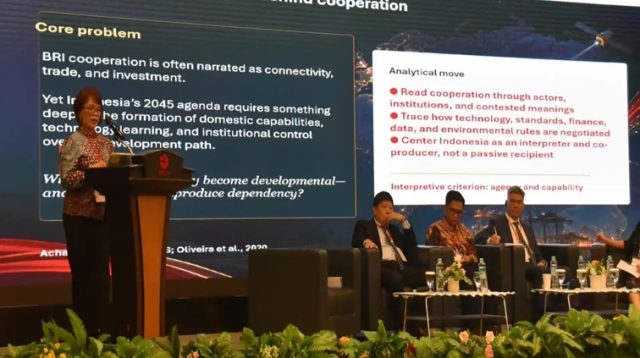 Kerja sama Indonesia-Tiongkok untuk membentuk konektivitas dan investasi guna memberikan manfaat jangka panjang bagi pencapaian Visi Indonesia Emas 2045.