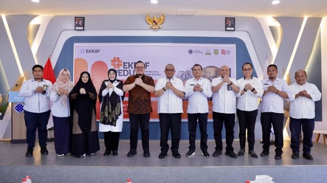 Workshop Teknis Menjahit Pakaian Ready to Wear dalam rangka percepatan rehabilitasi dan rekonstruksi pascabencana Sumatera di Banda Aceh, Rabu (19/8/2026).(Dok.Kemnaker)