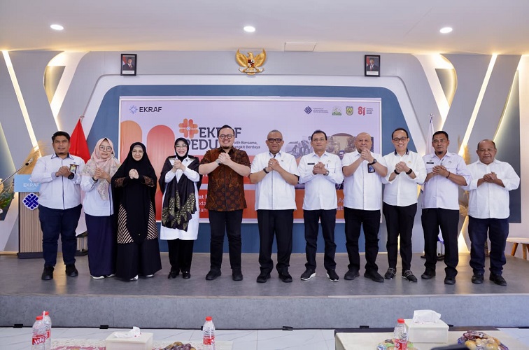 Workshop Teknis Menjahit Pakaian Ready to Wear dalam rangka percepatan rehabilitasi dan rekonstruksi pascabencana Sumatera di Banda Aceh, Rabu (19/8/2026).(Dok.Kemnaker)