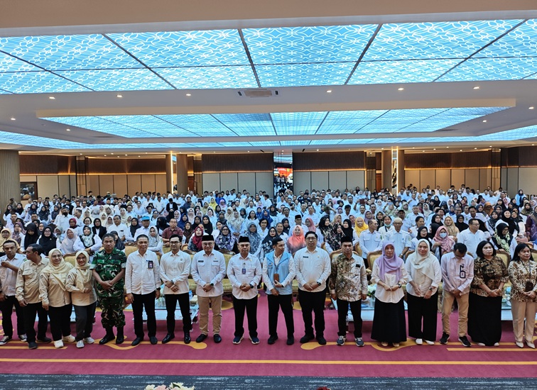 Peluncuran pembelajaran Mulok Bahasa Kutai. (Foto: M. As'ari/Lingkarkaltim)