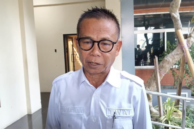 Ketua Tim Wali Kota untuk Akselerasi Pembangunan (TWAP) Kota Samarinda Syaparudin.(Devi/Lingkarkaltim)