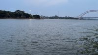 Perairan Sungai Mahakam Tenggarong, Senin (14/9/2026) (Rizki/Lingkarkaltim)