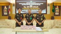 Kejari Kukar memulihkan kerugian negara dari perkara korupsi dan pidana umum, dengan nilai Rp687,9 juta.(Dok. Kejari Kukar)