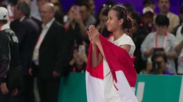 Menpora RI Erick Thohir berharap pencapaian atlet teqball Yoga Ardika dan Sumaya dapat memacu semangat kontingen Indonesia untuk menambah medali di Asian Games 2026 Aichi-Nagoya, Jepang. (Foto: kemenpora.go.id)