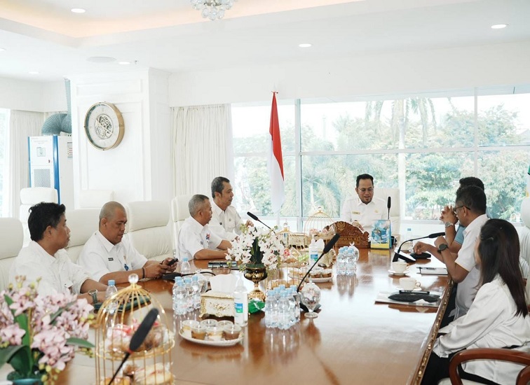 Audensi pengurus KONI dengan Gubernur Kalimantan Timur, Rabu (2/9/2026).(Dok.Humas Pemprov Kaltim)