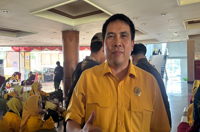 Sekretaris Golkar Kaltim, Muhammad Husni Fachruddin, Rabu (3/9/2026) (Rizki/Lingkarkaltim)