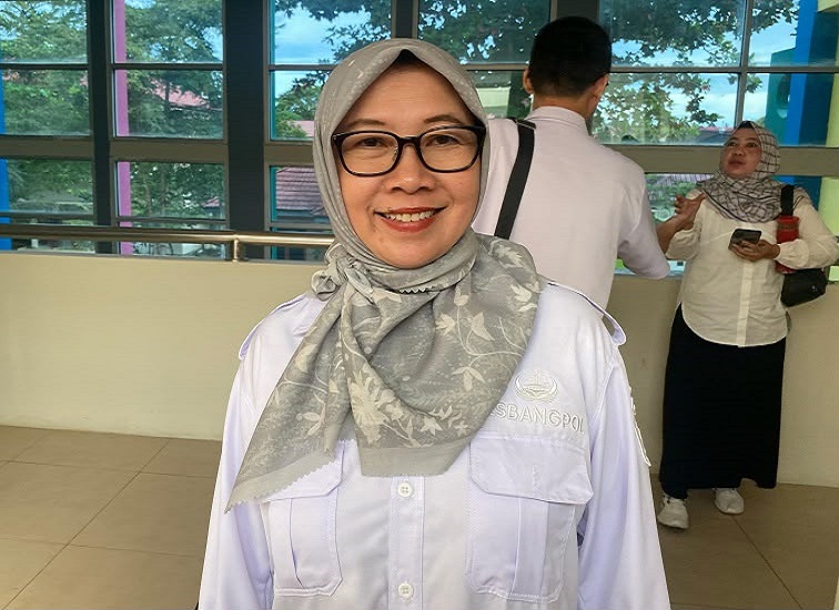 Kepala Dinsos Kukar Rinda Desianti, Senin (7/9/2026) (Rizki/Lingkarkaltim)