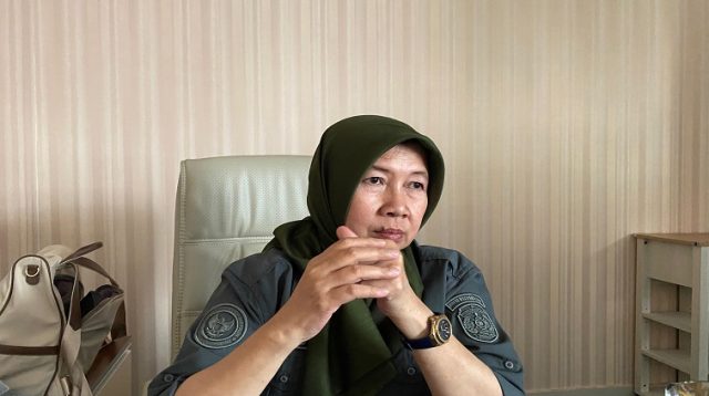Kepala Dinsos Kukar Rinda Desianti, Sabtu (5/9/2026) (Rizki/Lingkarkaltim)