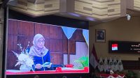 Rapat paripurna DPRD Kaltim terkait pembacaan nota kesepakatan dalam rapat paripurna DPRD Kaltim, Sabtu sore (26/9/2026).(Devi/Lingkarkaltim)