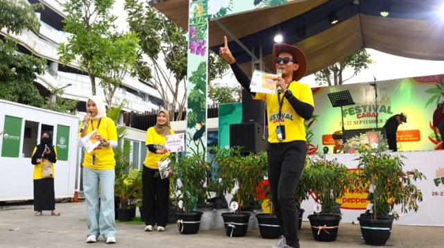 Festival Cabai Nusantara di Nusantara Park, Kawasan Inti Pusat Pemerintahan (KIPP) Nusantara. (Foto: Dok. Otorita IKN)
