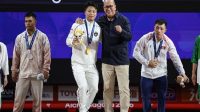 Menpora Erick Thohir mengapresiasi para ketua umum cabang olahraga (cabor) yang hadir langsung di Asian Games Aichi-Nagoya 2026. (foto: dok. NOC Indonesia)