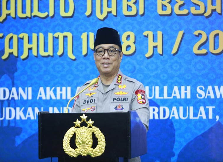 Wakil Kepala Kepolisian Negara Republik Indonesia (Wakapolri) Komjen Pol. Prof. Dr. Dedi Prasetyo. (Dok. tribratanews.polri.go.id)