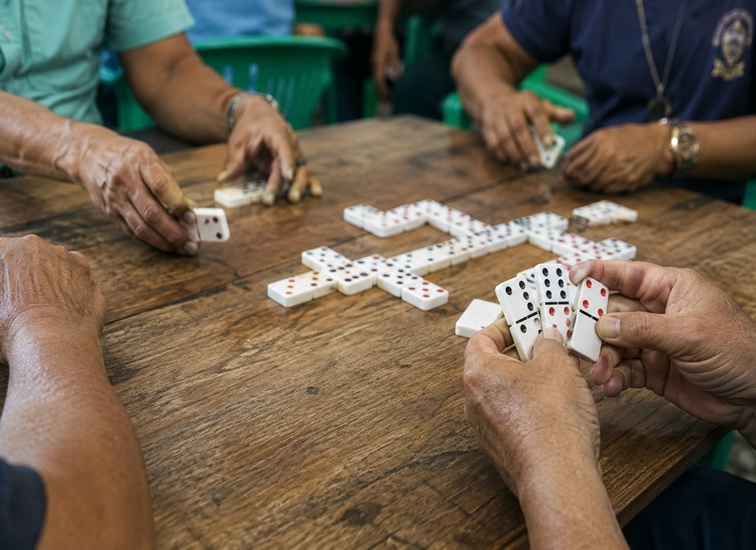 Ilustrasi Turnamen Domino (Istimewa)