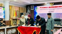 Rapat Paripurna DPRD Berau dengan agenda Penandatanganan Nota Kesepakatan Perubahan Kebijakan Umum APBD (KUA) serta Prioritas dan Plafon Anggaran Sementara (PPAS) Kabupaten Berau Tahun Anggaran 2026.(Foto:Nadzriel)