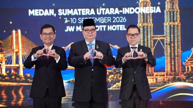 Pertemuan Tingkat Menteri ke-32 Kerja Sama Segitiga Pertumbuhan Indonesia-Malaysia-Thailan atau 32nd Indonesia-Malaysia-Thailand Growth Triangle Ministerial Meeting (IMT-GT MM). (Foto: Dok. ekon.go.id)