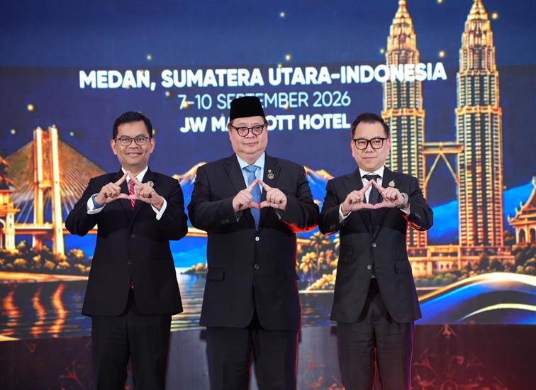 Pertemuan Tingkat Menteri ke-32 Kerja Sama Segitiga Pertumbuhan Indonesia-Malaysia-Thailan atau 32nd Indonesia-Malaysia-Thailand Growth Triangle Ministerial Meeting (IMT-GT MM). (Foto: Dok. ekon.go.id)