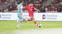 Timnas Indonesia mengawali laga perdana FIFA ASEAN Cup 2026 dengan manis setelah berhasil mengalahkan Timnas Singapura dengan skor 2-0 di Stadion Gelora Bung Karno, Jakarta, Jumat (25/9) malam. (dok. kemenpora.go.id)