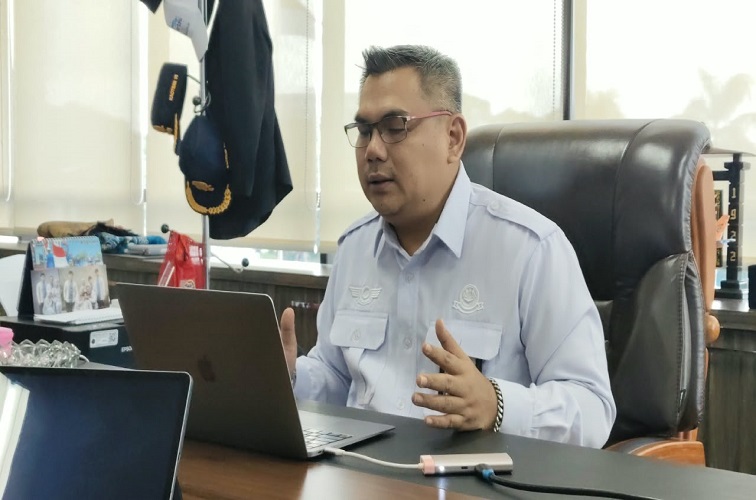 Kepala Otorita Bandara (Otban) Wilayah VII, Ferdinan Nurdin.(Foto:Nazriel)