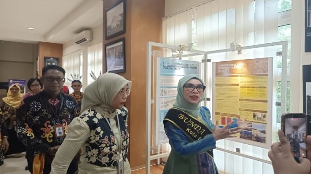 Peresmian galeri arsip daerah Dispustakar Kota Balikpapan.(Foto:Istimewa)