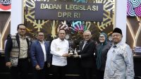 Gubernur Kalimantan Timur (Kaltim) Dr H Rudy Mas’ud  menghadiri rapat Badan Legislasi (Baleg) DPR RI di Gedung DPR RI, Senayan, Jakarta, Senin (14/9/2026).(Adpim Pemprov Kaltim)