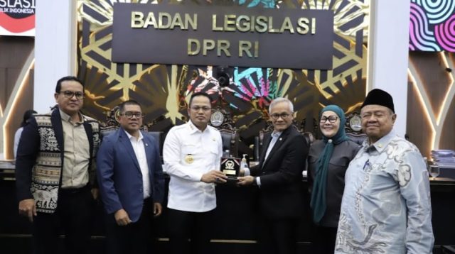 Gubernur Kalimantan Timur (Kaltim) Dr H Rudy Mas’ud  menghadiri rapat Badan Legislasi (Baleg) DPR RI di Gedung DPR RI, Senayan, Jakarta, Senin (14/9/2026).(Adpim Pemprov Kaltim)