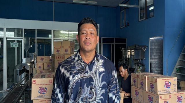 Pabrik produksi AMDK Perumda Tirta Mahakam, Sabtu (5/9/2026) (Rizki/Lingkarkaltim)