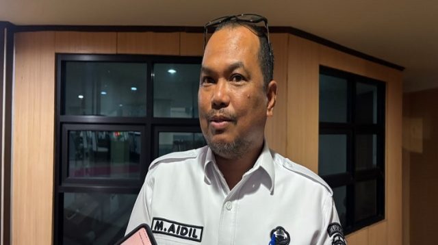 Kepala Disperkim Kukar M Aidil, Rabu (30/9/2026) (Rizki/Lingkarkaltim)