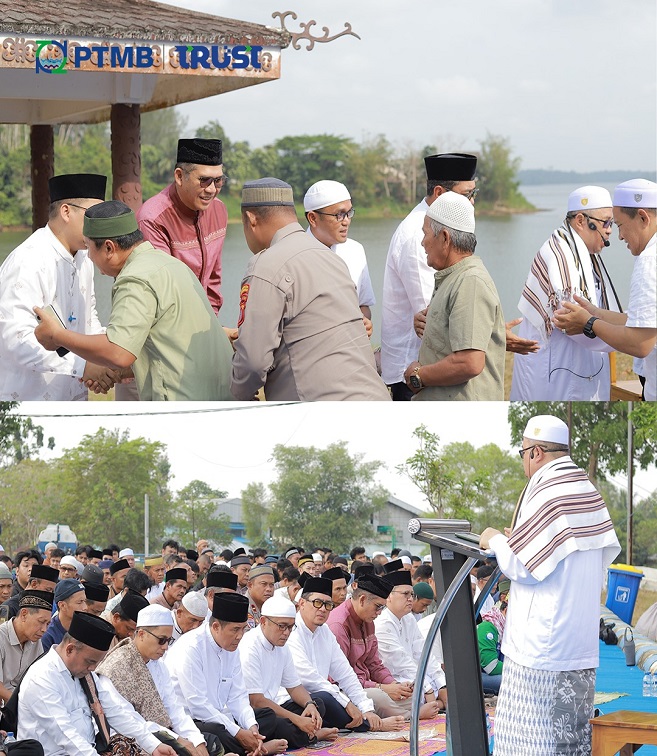 Kegiatan salat Istisqa dan doa bersama memohon turun hujan.(Dok.Abdul H)