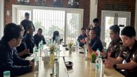 Audiensi Kejari bersama PWI Kukar, Selasa (22/9/2026) (Rizki/Lingkarkaltim)
