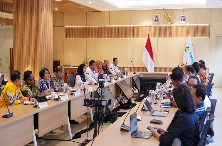Pertemuan Bupati Berau Sri Juniarsih Mas dengan Wakil Menteri Kesehatan (Wamenkes) Prof. Dante Saksono Harbuwono di Jakarta, Rabu (16/9/2026). (Dok.Adpim Pemkab Berau)