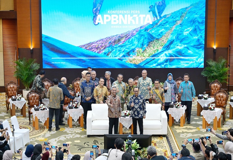 Menteri Keuangan (Menkeu) Suahasil Nazara dalam Konferensi Pers APBN Kita di Jakarta, Jumat (18/09/26). (Dok. Kemenkeu RI)