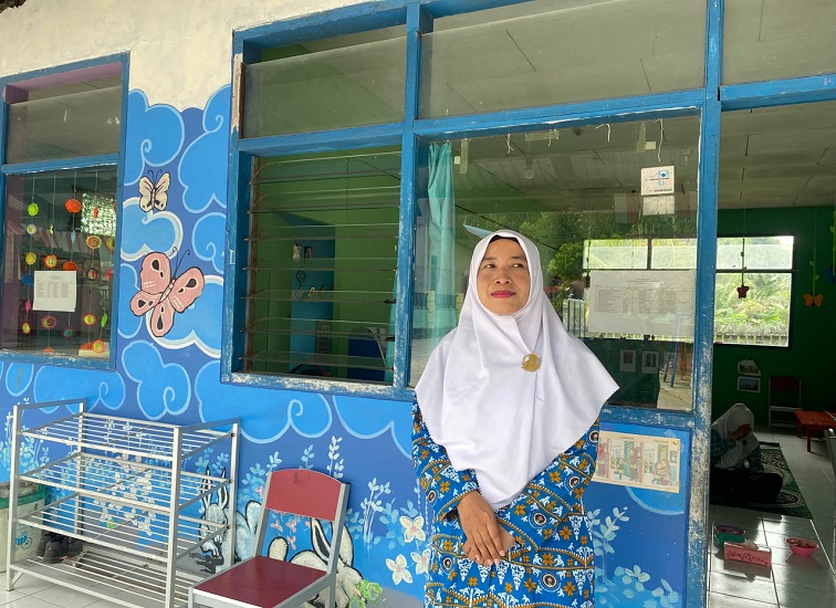 Kepala TK Aisyiyah Bustanul Athfal (ABA) Tenggarong. (Foto: Far/Lingkarkaltim)