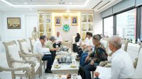 Bupati Berau Sri Juniarsih Mas melalui audiensi bersama Menteri Lingkungan Hidup Mohammad Jumhur Hidayat di Gedung Kementerian Lingkungan Hidup, Menara Plaza Kuningan, Rabu (16/9/2026).(Dok.Adpim Pemkab Berau)