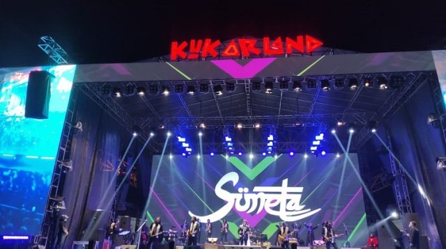 Suasana Kukarland Festival tahun 2025 saat mengundang Soneta Band. (Istimewa)