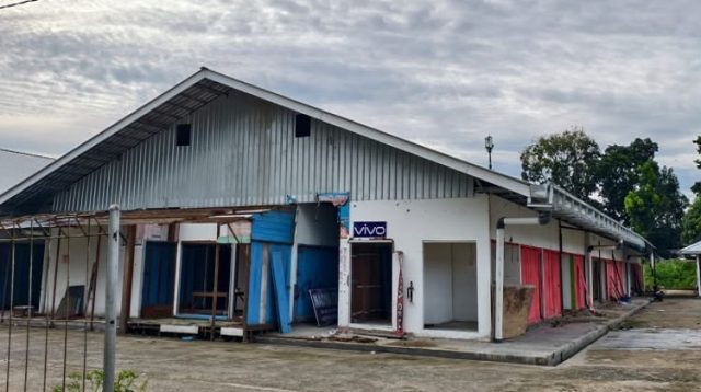 Eks pasar lapangan pemuda, Rabu (23/92026) (Rizki/Lingkarkaltim)