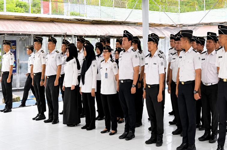 Suasana pelantikan pejabat manajerial Lapas Narkotika Kelas IIA Samarinda, Rabu 2 September 2026.(Dok.Lapas Narkotika Samarinda)