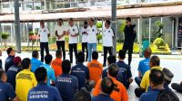 Kepala Lapas Narkotika Kelas IIA Samarinda, Puang Dirham saat bertatap muka dengan warga binaan.(Dok.Lapas Narkotika Kelas IIA Smd)