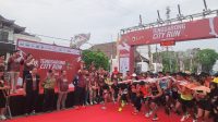 Atlet PASI Kukar Saat Mengikuti Event Lari.(Foto: Hafidz)