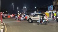 Sejumlah kendaraan terjebak macet, Sabtu (26/92026) (Rizki/Lingkarkaltim)