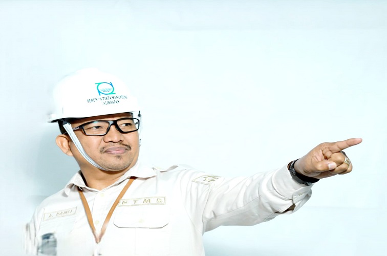 Manajer Sekretaris Perusahaan PTMB, Abdul Ramli,(Foto:Abdul)