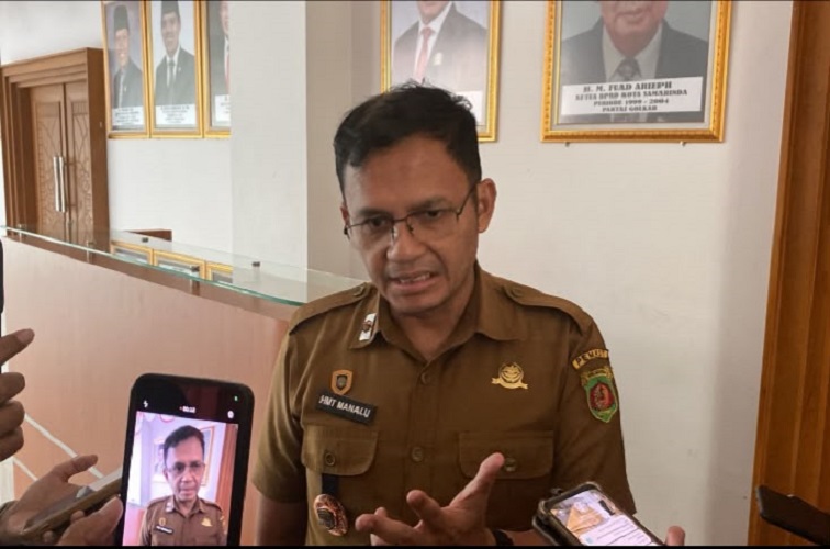 Kepala Dishub Kota Samarinda, Hotmarulitua Manalu.(Devi/Lingkarkaltim)
