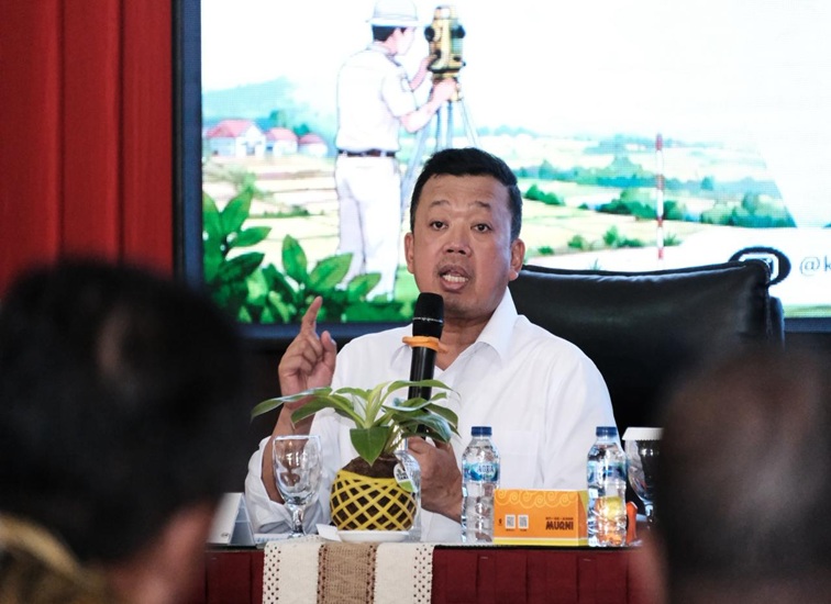Menteri Agraria dan Tata Ruang/Kepala Badan Pertanahan Nasional (ATR/BPN), Nusron Wahid. (Dok. Kementerian  ATR/BPN)