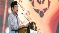 Menteri Koordinator Bidang Pemberdayaan Masyarakat A. Muhaimin Iskandar dalam Pertemuan Nasional Fasilitas Kesehatan 2026 dan Penganugerahan Seva Paramitha Awards di Jakarta, Selasa (15/09/2026). (dok. kemenkopmri)