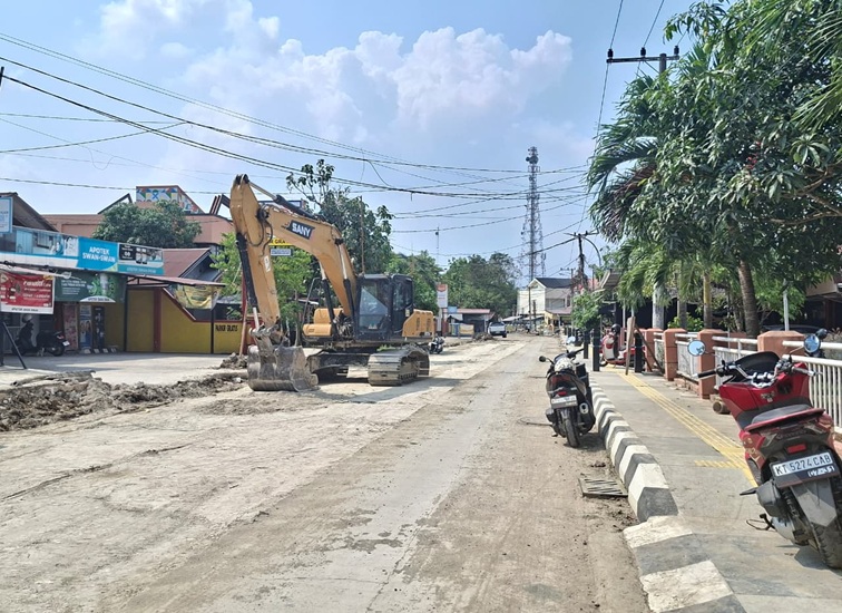 Jalan Muso Bin Salim, Rabu (30/9/26). (Dilla/Lingkarkaltim)