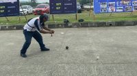 Olahraga Tradisional Begasing Event Erau Adat Kutai
