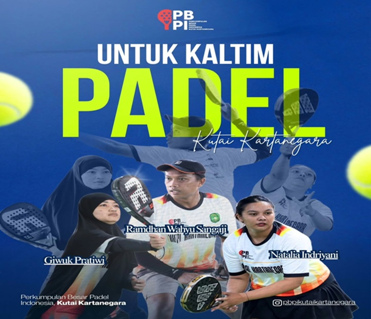 Atlet Padel Kukar (Dok. PBPI Kukar)